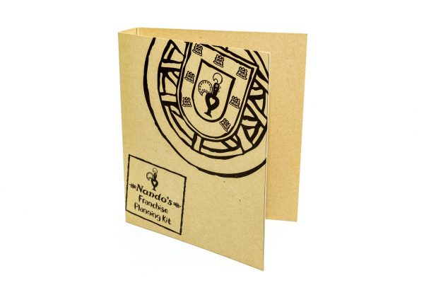 Sustainable Raw Cardboard binder