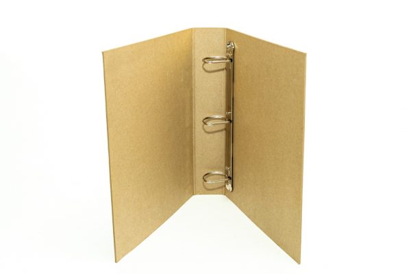 Sustainable Raw Cardboard binder