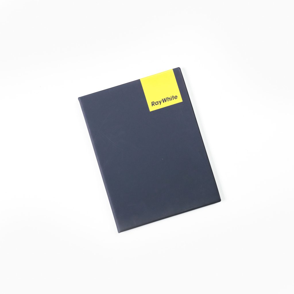 grey presentation folders